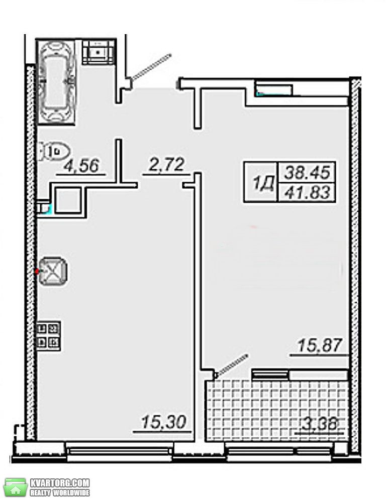 Sell 1-room apartment. Одесса, Сахарова — photo 3