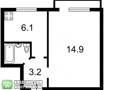 Sell 1-room apartment. Киев, Щербакова — photo 9