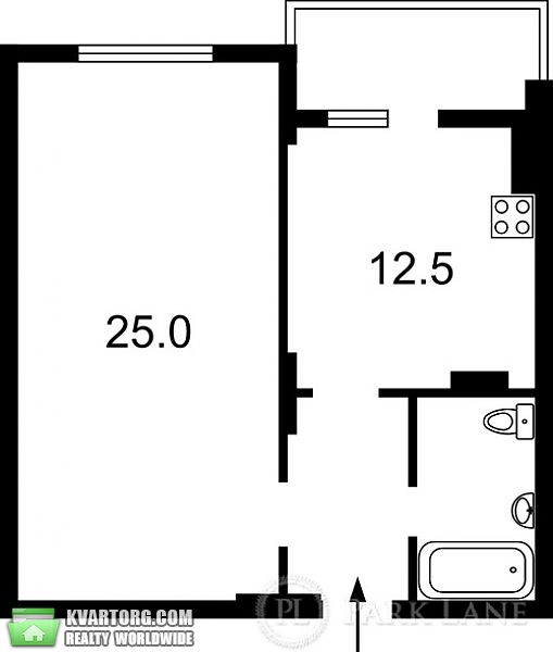Sell 1-room apartment. Киев, Коломиевский пер — photo 4
