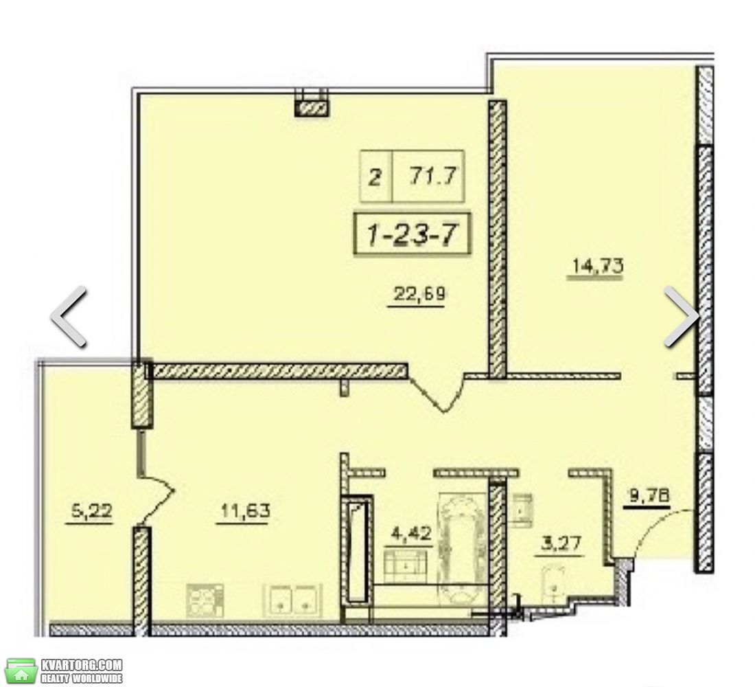 Sell 2-room apartment. Одесса, Французский — photo 2