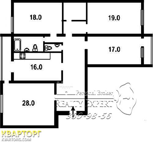 Sell 4-room apartment. Киев,  Героев Севастополя — photo 2