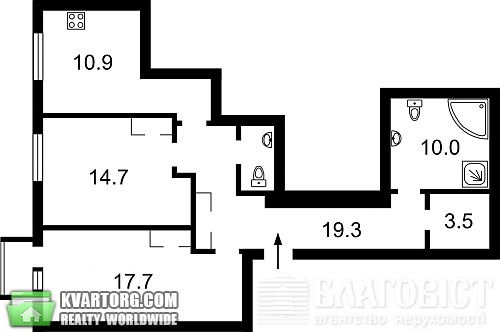 Sell 2-room apartment. Киев,  Вавиловых — photo 1