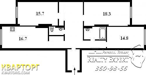Sell 3-room apartment. Киев, Крамского — photo 2