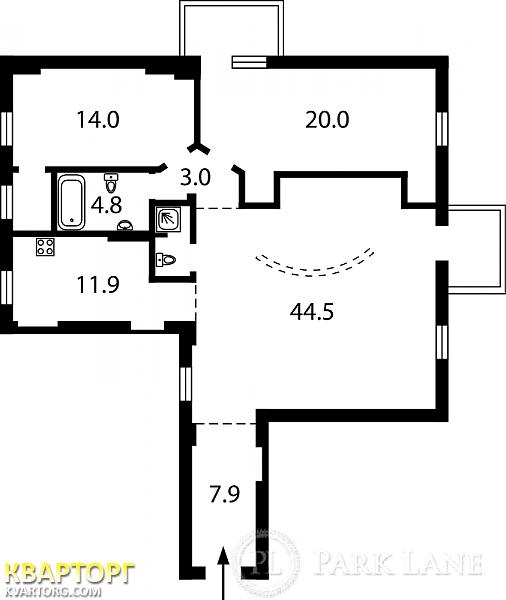 Sell 3-room apartment. Киев, Саксаганского — photo 9