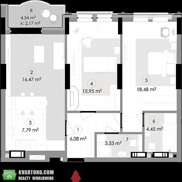 Sell 2-room apartment. Киев, Вознесенский спуск — photo 5