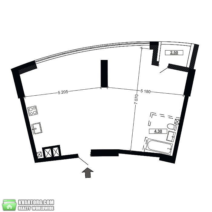 Sell 1-room apartment. Киев, Бусловская — photo 5