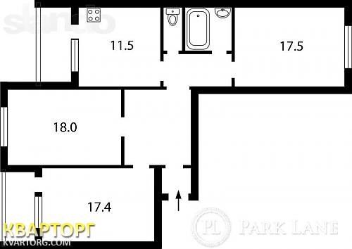 Sell 3-room apartment. Киев, Цветаевой — photo 4