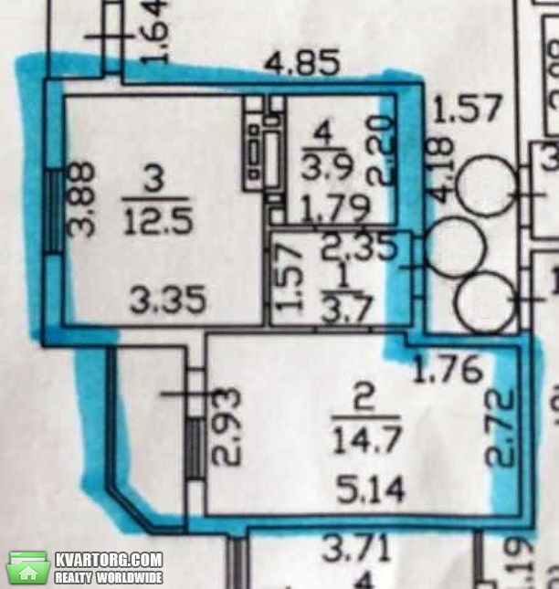 Sell 1-room apartment. Одесса, Левитана — photo 4