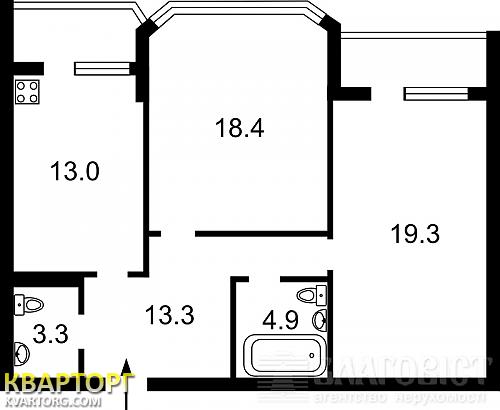 Sell 2-room apartment. Киев, Чавдар — photo 2