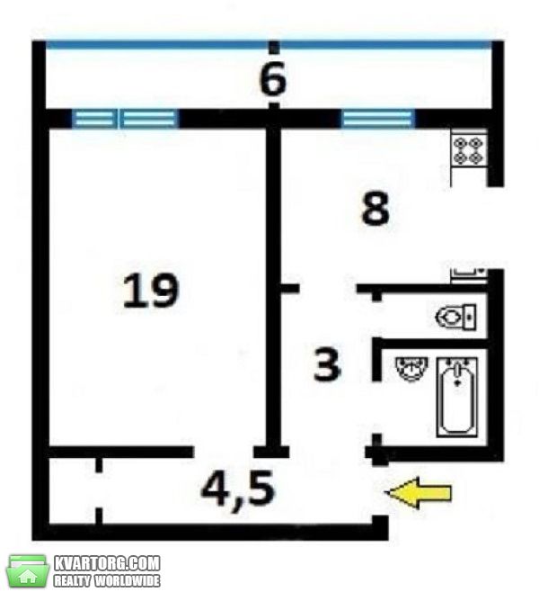 Sell 1-room apartment. Киев,  Свободы пр — photo 9