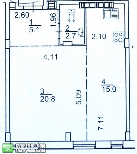 Sell 3-room apartment. Киев, Регенераторная — photo 6