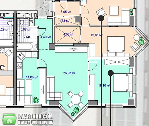 Sell 2-room apartment. Киев, Драгомирова — photo 2