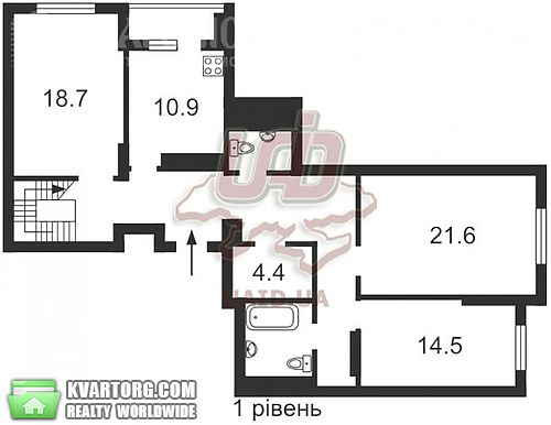 Sell 5-room apartment. Киев,  Красногвардейская — photo 4