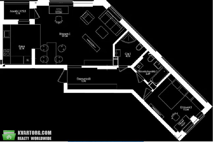 Sell 2-room apartment. Киев,  Победы пр — photo 3