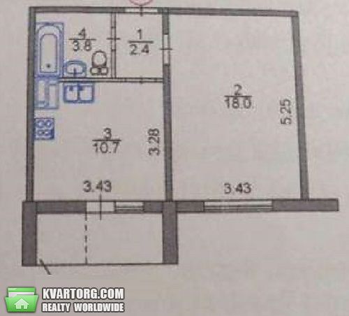 Sell 1-room apartment. Киев, Данченко — photo 5