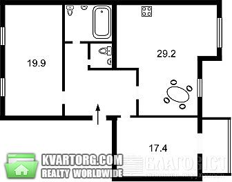Sell 2-room apartment. Киев, Кожумяцька — photo 2