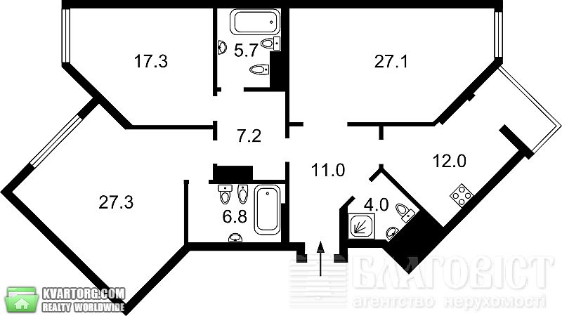 Sell 3-room apartment. Киев,  Вышгородская — photo 6