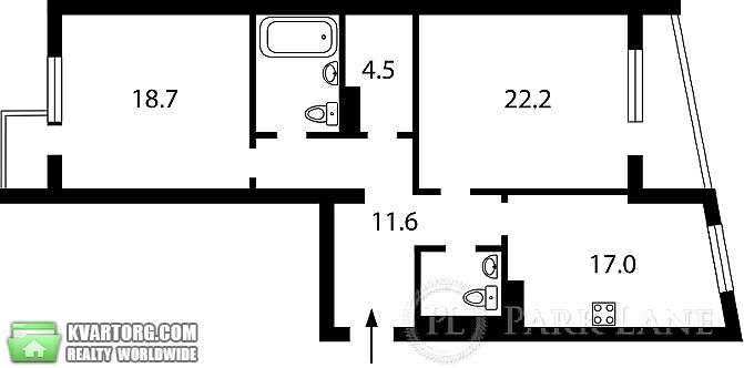 Sell 2-room apartment. Киев,  Баумана — photo 3