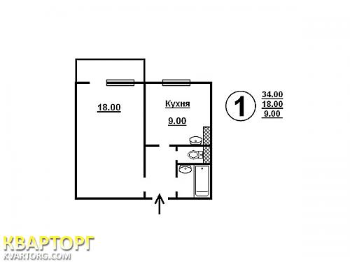 Sell 1-room apartment. Одесса, Бочарова — photo 4