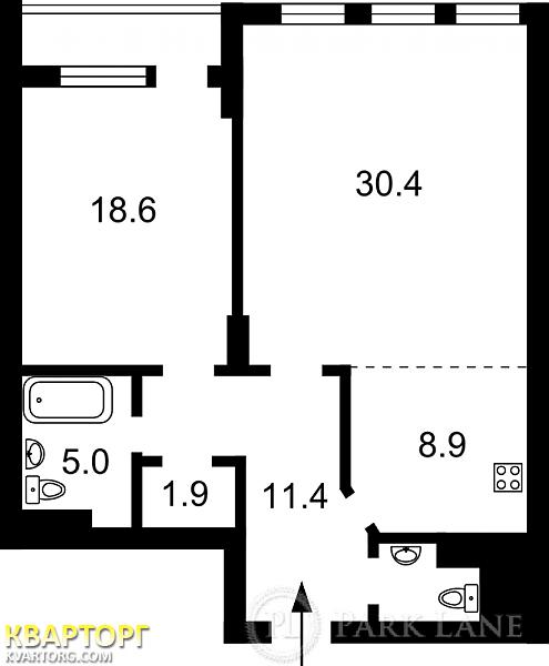 Sell 2-room apartment. Киев,  Щорса — photo 3