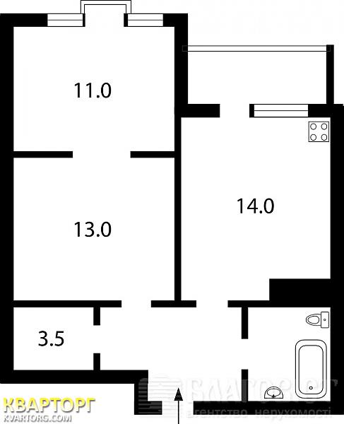 Sell 1-room apartment. Киев,  Голосеевская — photo 1