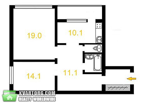Sell 2-room apartment. Киев,  Порика — photo 1