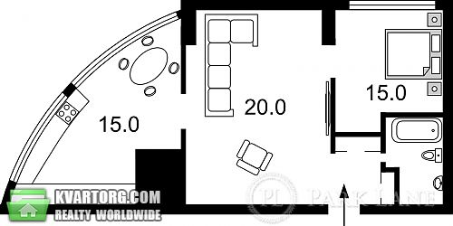 Sell 2-room apartment. Киев, Глибочицкая — photo 5