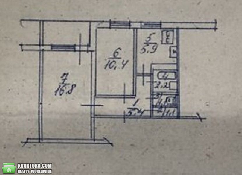 Sell 2-room apartment. Киев, пр. Шухевича — photo 8