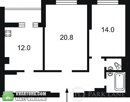 Sell 2-room apartment. Киев, Туполева — photo 2