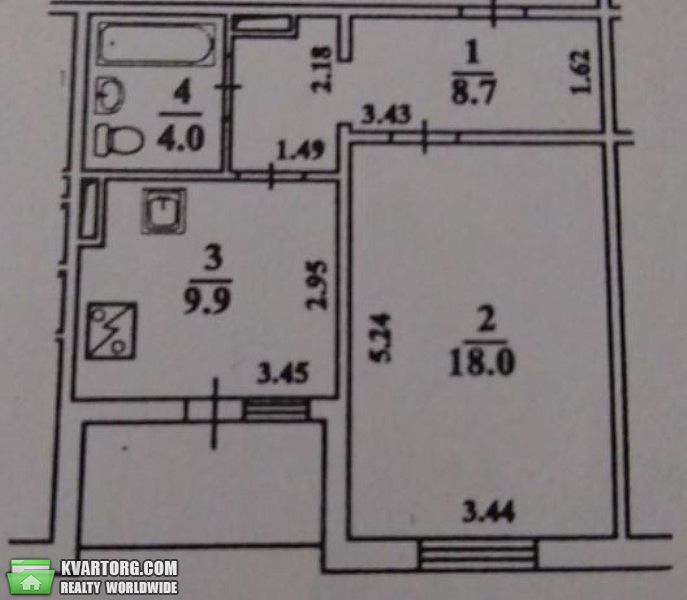 Sell 1-room apartment. Киев,  Закревского — photo 3