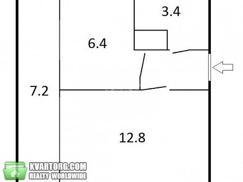 Sell 1-room apartment. Киев, Кловский спуск — photo 4