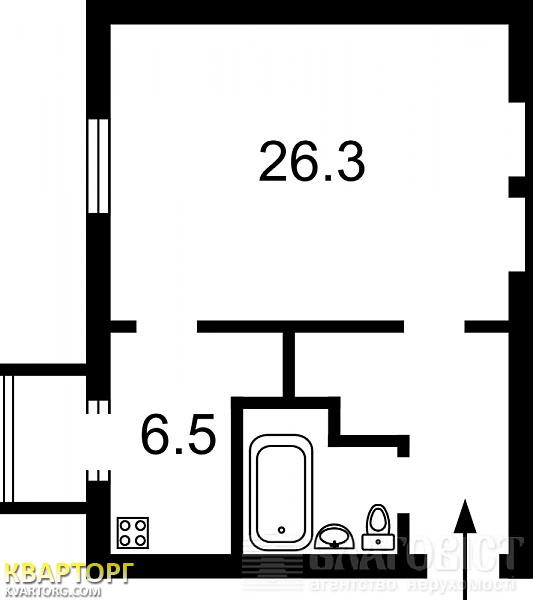 Sell 1-room apartment. Киев, Златоустовская — photo 5