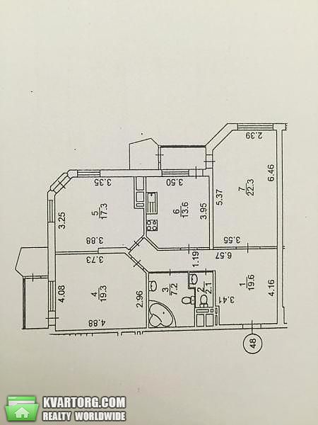 Rent out 3-room apartment. Киев, Кудряшова — photo 8