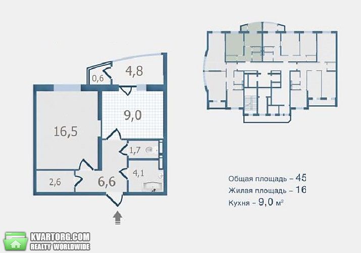 Sell 1-room apartment. Киев, Кирилло-Мефодиевская — photo 3
