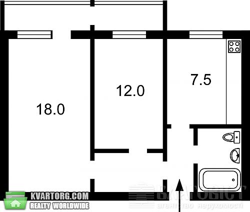 Sell 2-room apartment. Киев, Вербицкого — photo 1