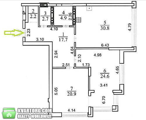Sell 2-room apartment. Киев,  Днепровская наб — photo 7