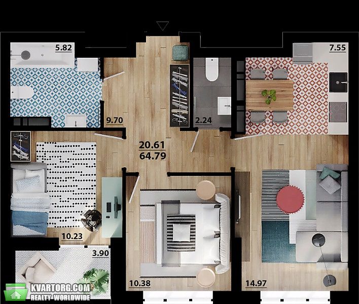 Sell 2-room apartment. Киев,  Тираспольская — photo 2
