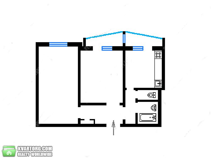 Sell 2-room apartment. Киев,  Борщаговская — photo 3