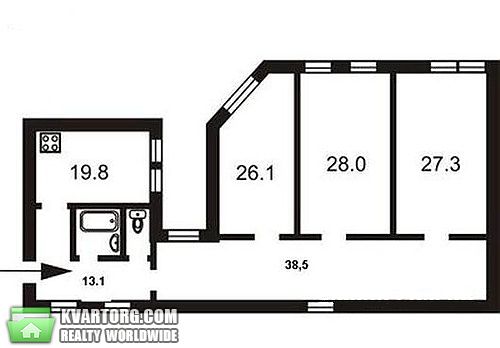 Sell 3-room apartment. Киев, Трехсвятительская — photo 2