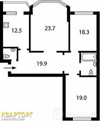 Sell 3-room apartment. Киев, Градинская, — photo 2