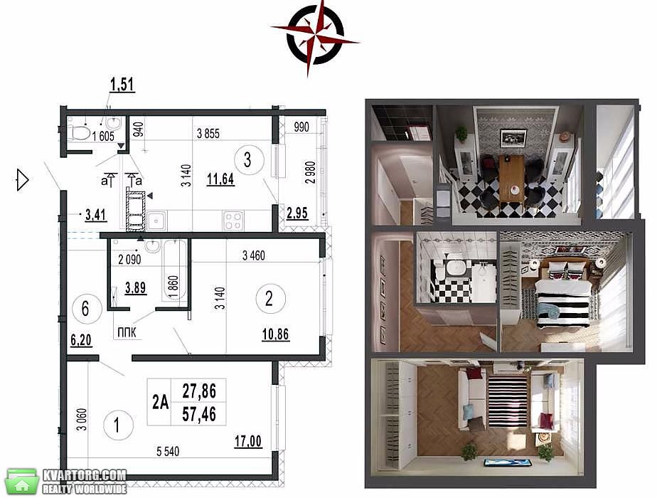 Sell 2-room apartment. Киев,  Гмыри — photo 2