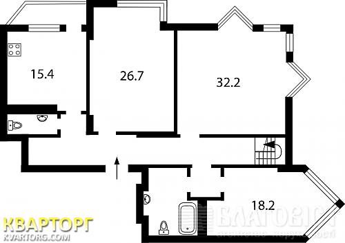 Rent out 5-room apartment. Киев,  Соломенская — photo 4