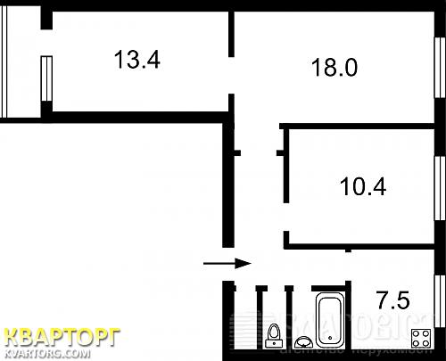 Sell 3-room apartment. Киев,  Озерная — photo 1