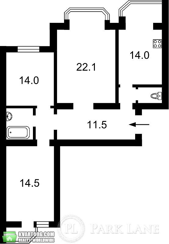 Sell 3-room apartment. Киев,  Конева — photo 2
