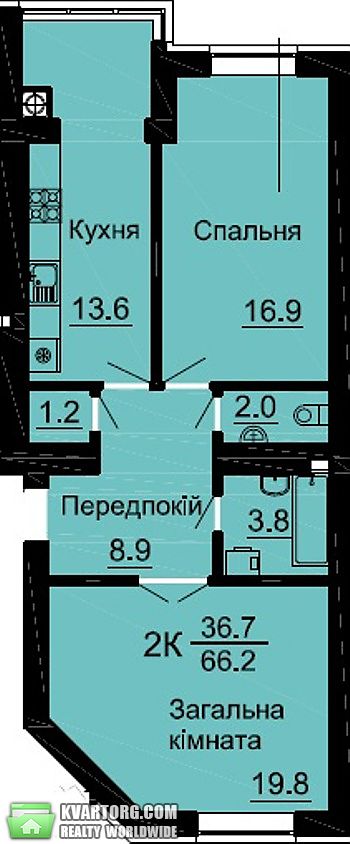 Sell 2-room apartment. Киев, Небесной Сотни — photo 4