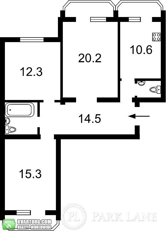 Sell 3-room apartment. Киев,  Вильямса — photo 2
