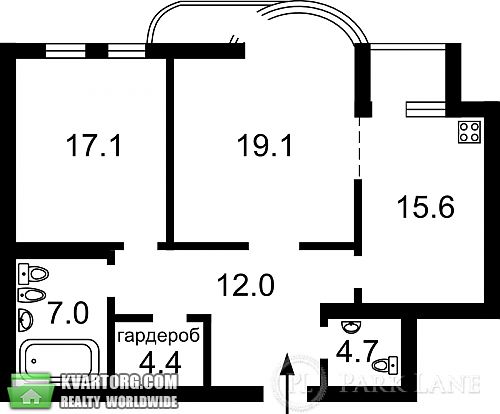 Sell 2-room apartment. Киев, Барбюса — photo 3