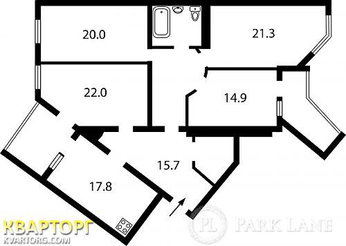 Sell 4-room apartment. Киев,  Краснова — photo 2
