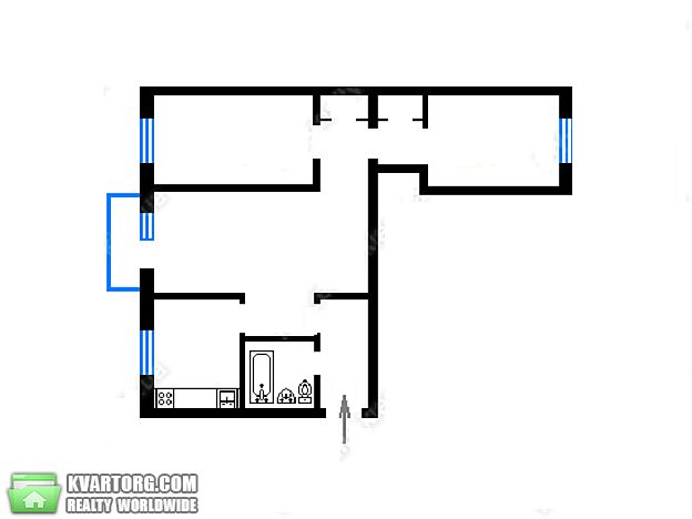 Sell 3-room apartment. Киев,  Щусева — photo 3