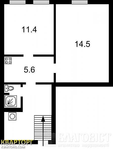 Sell 2-room apartment. Киев, Щекавицкая — photo 7